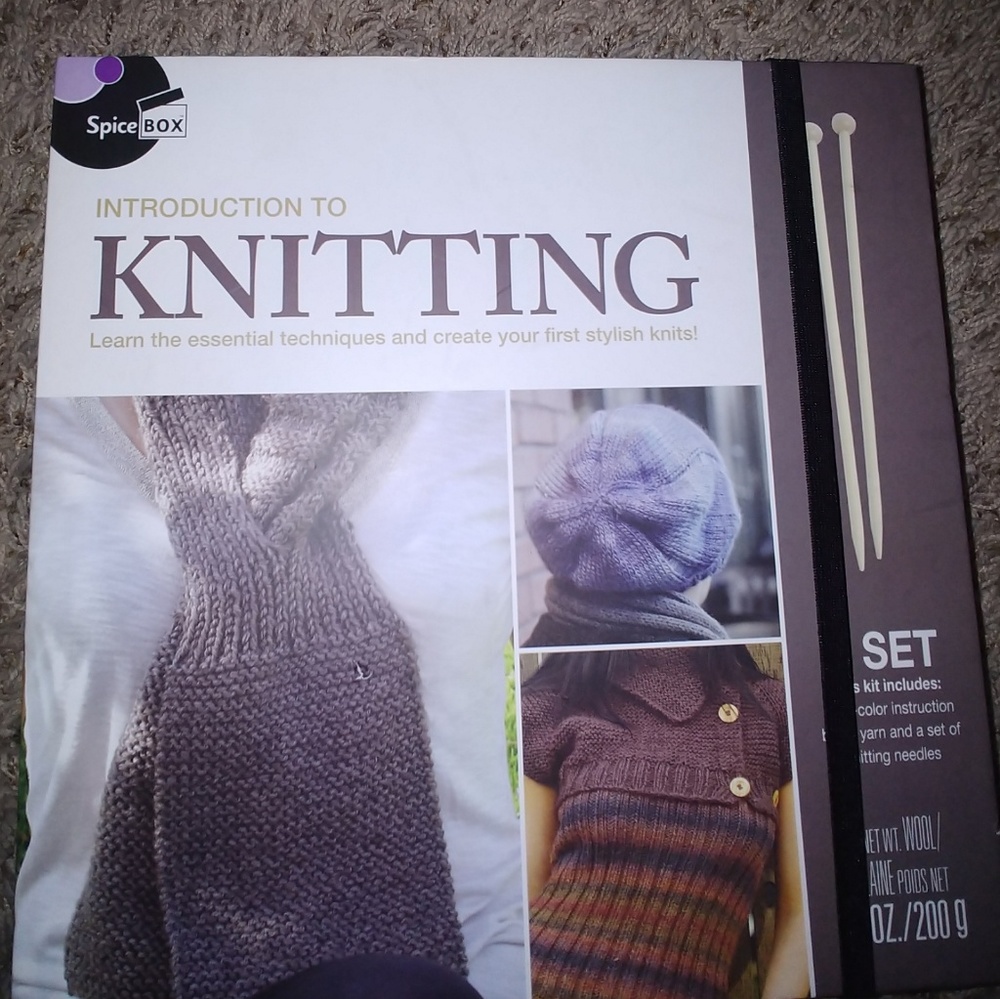 KNITTING KIT - NEW! (NIB)